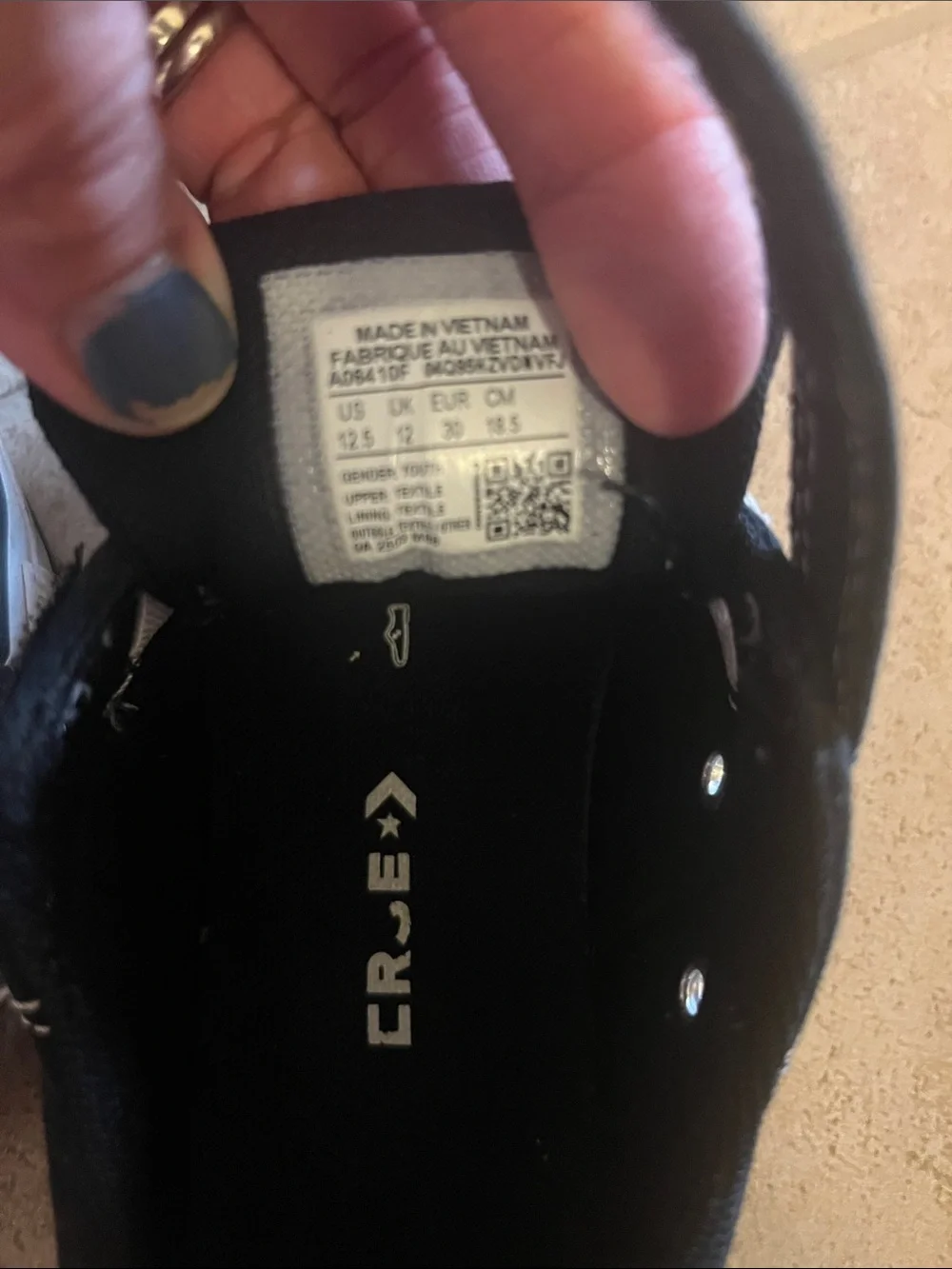Converse kids size-12.5